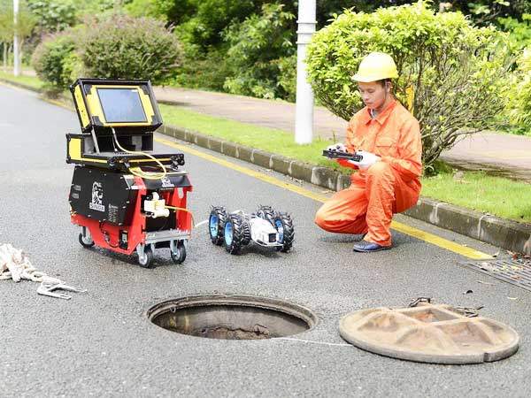 兴和管道机器人检测