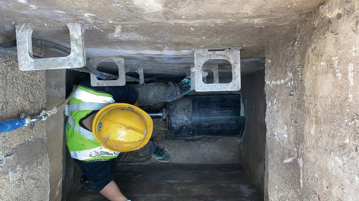 兴和HDPE短管内衬法